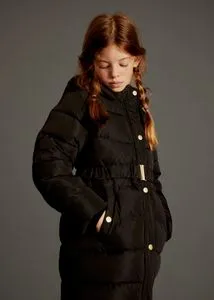 Quilted down anorak offers at S$ 89.9 in Mango Kids