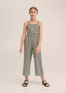 Long printed jumpsuit offers at S$ 18.9 in Mango Kids