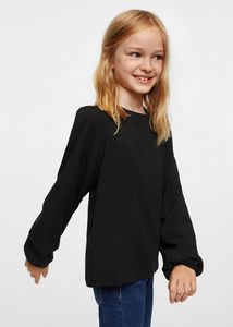 Puffed sleeves T-shirt offers at S$ 19.9 in Mango Kids
