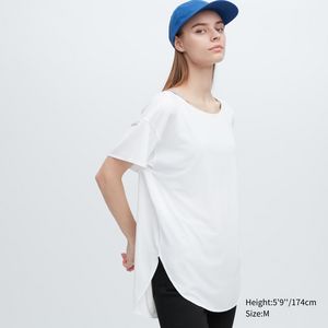 AIRism Seamless Boat Neck Long T-Shirt offers at S$ 14.9 in Uniqlo