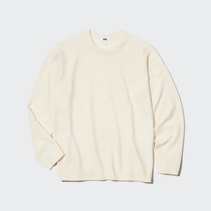 Cashmere Crew Neck Long Sleeve Sweater offers at S$ 149.9 in Uniqlo