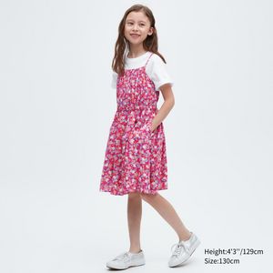 GIRLS Rayon Printed Camisole Dress offers at S$ 14.9 in Uniqlo