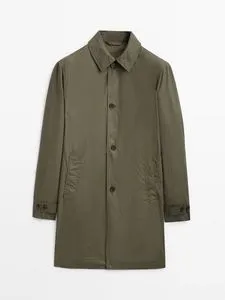 Light Technical Trench Coat offers at S$ 325 in Massimo Dutti