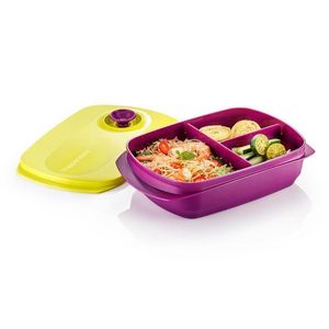 Reheatable Divided *Lunch Box 1L offers at S$ 22.5 in Tupperware