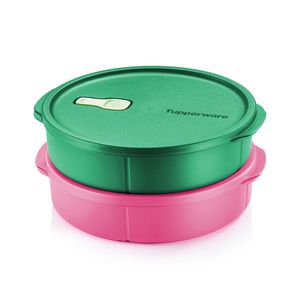 Microwaveable Divided Lunch Bowl (2) 830ml offers at S$ 28.9 in Tupperware