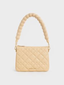 Lana Quilted Shoulder Bag offers at S$ 76 in Charles & Keith
