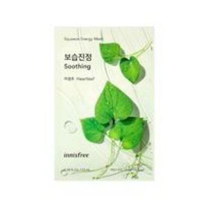 Squeeze Energy Sheet Facial Mask Soothing Heartleaf (Essence Type) 1s offers at S$ 2 in Watsons