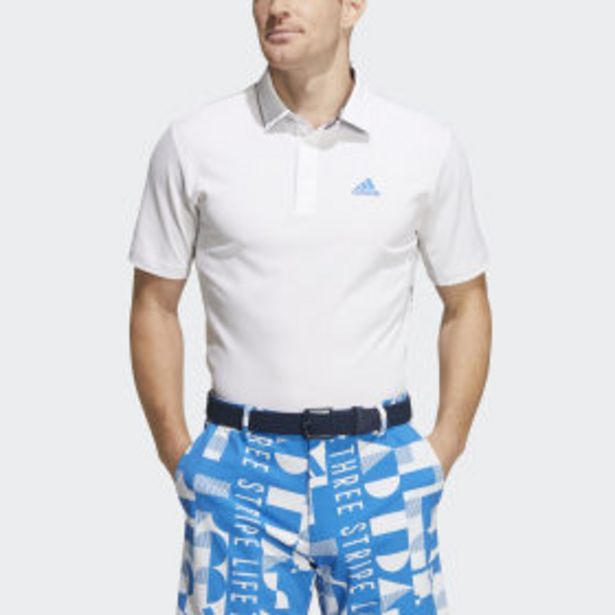 AEROREADY Three Stripe Life Polo Shirt offers at S$ 77 in Adidas
