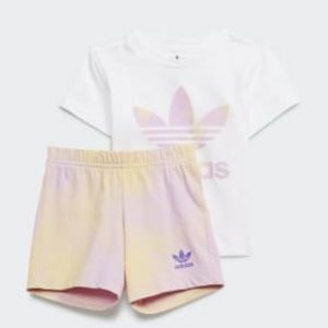 Graphic Logo Shorts and Tee Set offers at S$ 52.5 in Adidas