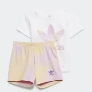 Graphic Logo Shorts and Tee Set offers at S$ 45.5 in Adidas