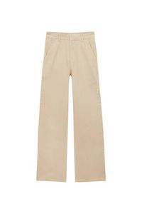 Mid-waist straight-leg trousers offers at S$ 35.9 in Pull & Bear