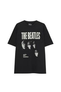Black The Beatles T-shirt offers at S$ 45.9 in Pull & Bear