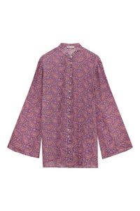 Boho oversize shirt with stand-up collar offers at S$ 34.9 in Pull & Bear