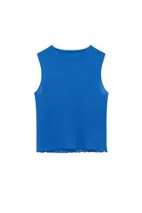 Blue top with a high neck offers at S$ 19.9 in Pull & Bear