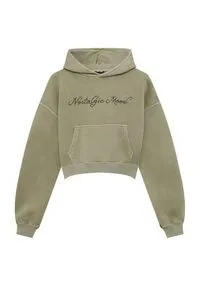 Embroidered hoodie offers at S$ 45.9 in Pull & Bear