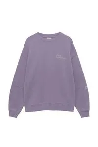 Lilac sweatshirt offers at S$ 45.9 in Pull & Bear