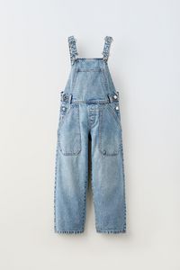 DENIM DUNGAREES offers at S$ 65.9 in ZARA