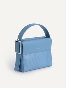 Lizard-Effect Leather Mini Bag offers at S$ 65.9 in Pedro