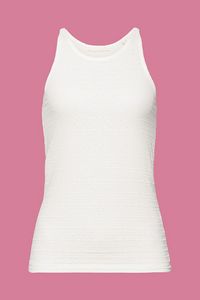 Structured sleeveless top offers at S$ 54.9 in Esprit