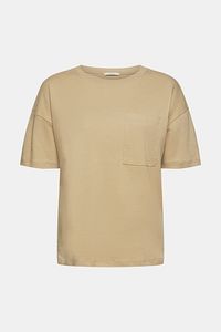 T-shirt with a breast pocket offers at S$ 38.4 in Esprit