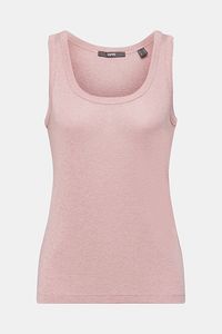 Sleeveless glitter top offers at S$ 69.9 in Esprit