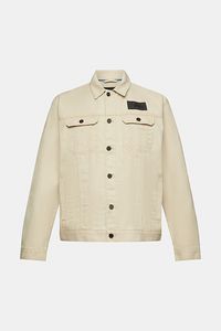 Oversized denim trucker jacket offers at S$ 259.9 in Esprit