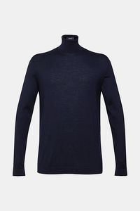 Roll neck wool sweater offers at S$ 159.9 in Esprit