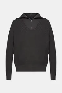 Half-zip roll neck sweater offers at S$ 259.9 in Esprit