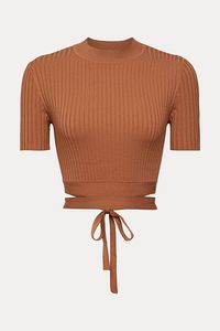 Pleated top offers at S$ 129.9 in Esprit