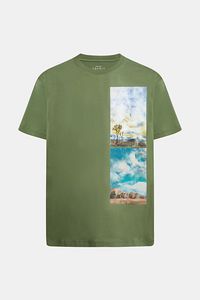 Stacked landscape print t-shirt offers at S$ 79.9 in Esprit