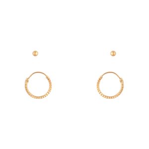 Gold Plated Sterling Silver Stud & Hoop Pack offers at S$ 7 in Lovisa
