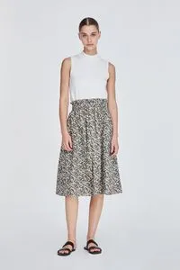 Paper Bag A-Line Skirt offers at S$ 15 in Iora