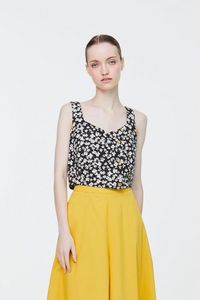 Printed Crop Bustier offers at S$ 15 in Iora