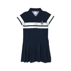 Girls' Short Dress | 100% Cotton | HGD111016NVY/RED offers at S$ 32.9 in Hush Puppies