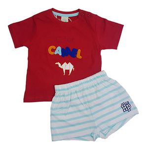 Baby Boys' Set | Cotton | HEI833976RED offers at S$ 16.9 in Hush Puppies