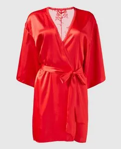 Satin Kimono with Lace Back offers at S$ 46.98 in La Senza