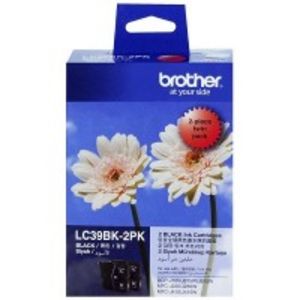 Brother LC39BK-2PK Ink cartridge Black (2 Pack) offers at S$ 56.26 in Challenger