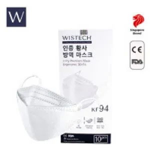 Wistech KF94 White Mask 10pcs/box offers at S$ 14.9 in Challenger