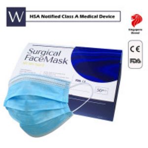 Wistech UVMASK 3-Ply Surgical Mask 50pcs/ Box (Blue) offers at S$ 12.9 in Challenger