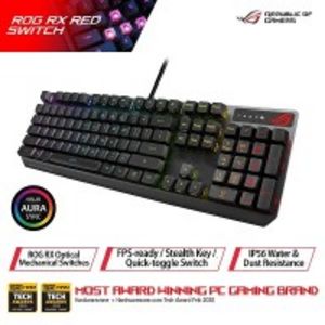 Asus XA05 ROG Strix Scope RGB RX Optical Mechanical Gaming Keyboard offers at S$ 134.1 in Challenger