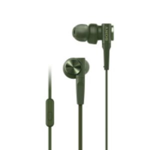 Sony MDR-XB55AP Earphones with Mic (Green) offers at S$ 48 in Challenger