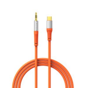 ORICO AXC-10-OR-BP Type-C to 3.5mm Audio Cable 1M (Orange) offers at S$ 11.61 in Challenger