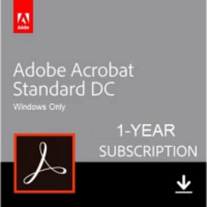 Acrobat Standard DC 1U Windows Only 1 Year Subscription ESD [Digital Download] offers at S$ 276 in Challenger