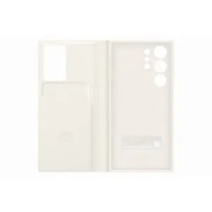 Samsung EF-ZS918CUEGWW Galaxy S23 Ultra Smart View Wallet Case (Cream) offers at S$ 68 in Challenger