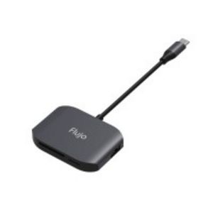Flujo CH-30 Type C to TF/SD Card & USB2.0 Adapter (Grey) offers at S$ 29.9 in Challenger