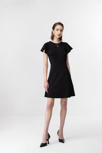 Flare Cap Sleeve Fit And Flare Textured Knit Dress offers at S$ 69 in G2000