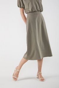 Chambray Flare Skirt offers at S$ 29 in G2000