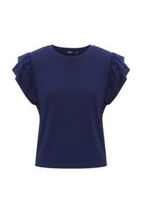 Ruffled Sleeve Mercerized Jersey Tee offers at S$ 29 in G2000