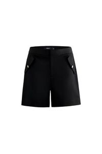Satin Decorative Pockets Boy Shorts offers at S$ 33 in G2000