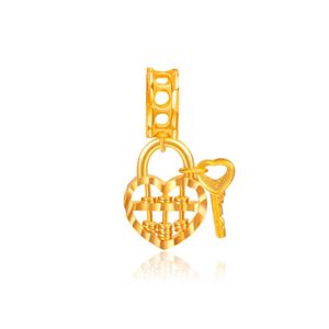 SK 916 Abacus Love Locket Gold Charm offers at S$ 299 in SK Jewellery